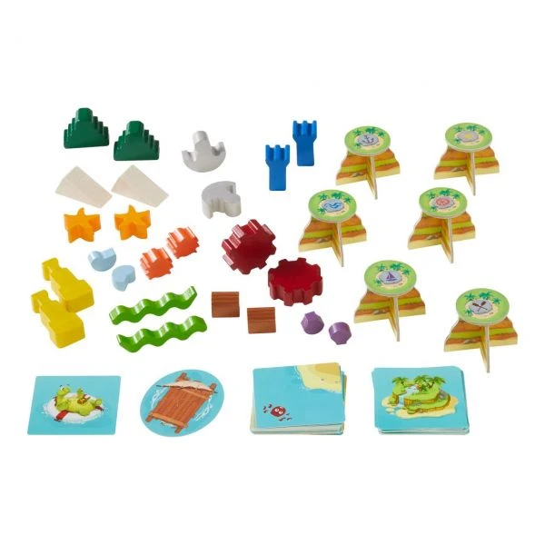HABA 306698 - Kinderspiel - Südseestapelei HABA 306698 - Kinderspiel - Südseestapelei -Spielzeug Welten Winkel