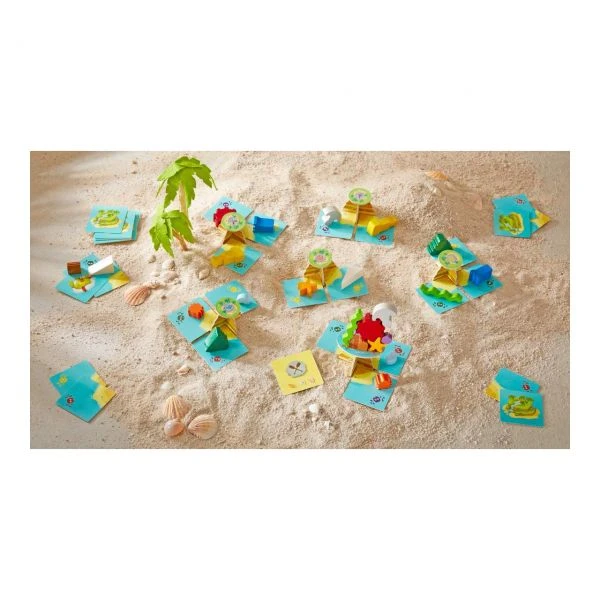 HABA 306698 - Kinderspiel - Südseestapelei HABA 306698 - Kinderspiel - Südseestapelei -Spielzeug Welten Winkel