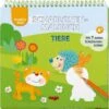 HABA 304642 - Kreativ Kids - Schablonen-Malbuch Tiere