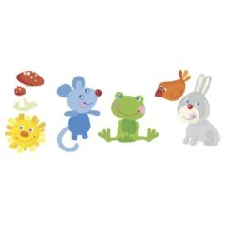 HABA 304642 - Kreativ Kids - Schablonen-Malbuch Tiere -Spielzeug Welten Winkel 9783869142890 2 600x600