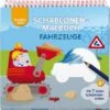 HABA 304643 - Kreativ Kids - Schablonen-Malbuch Fahrzeuge