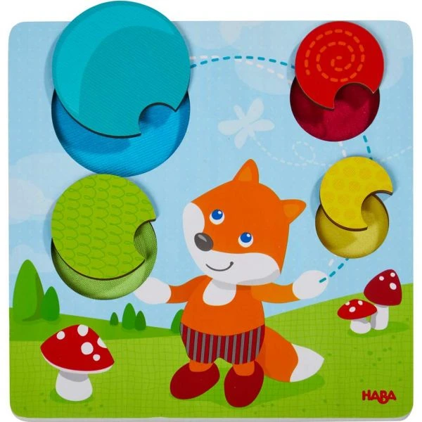 HABA 305346 - Fühlpuzzle - Fuchs HABA 305346 - Fühlpuzzle - Fuchs -Spielzeug Welten Winkel HABA 305346 Fuehlpuzzle Fuchs