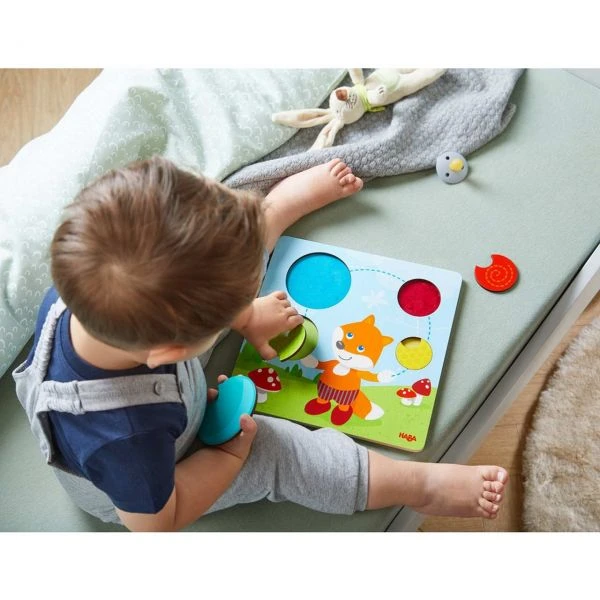 HABA 305346 - Fühlpuzzle - Fuchs HABA 305346 - Fühlpuzzle - Fuchs -Spielzeug Welten Winkel HABA 305346 Fuehlpuzzle Fuchs