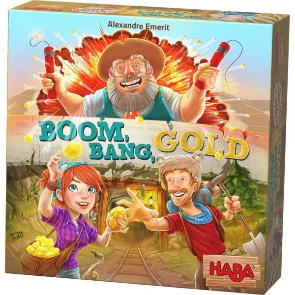 HABA 303337 - Mitbringspiel - Boom, Bang, Gold HABA 303337 - Mitbringspiel - Boom, Bang, Gold -Spielzeug Welten Winkel Haba Haba 303337 Boom Bang